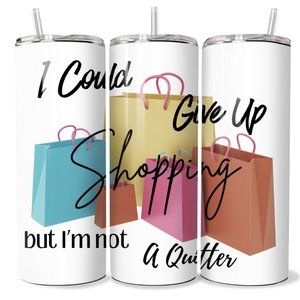 20 oz Shopping Sublimated insulated Tumbler, made by seller, for hot/cold